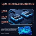 thumbnail image 4 of Smartphone OUKITEL WP55 5G, 36 GB de RAM, 256 GB de ROM, cámara de 108 MP, 4 of 7