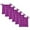 Purple, variant on Square Seat Cushion for Kitchen Dining Chairs, Soft & Comfortable 15.5" x 15.5" Chair Pads, 6 Packs, Purple