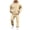 12# Beige, variant on Track Suits Mens Casual Full Zip Hoodie Jogger Pants Sweatsuits 2 Piece Set, Oversized Zip Hoodie Kangaroo Pocket Two Piece Tracksuit Set for Daily Leisure Streetwear Gray 3XL