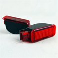 thumbnail image 4 of Cable de luz de advertencia de puerta roja halógena para interior del coche, arnés de cableado Afortunado Sencillez, 4 of 4