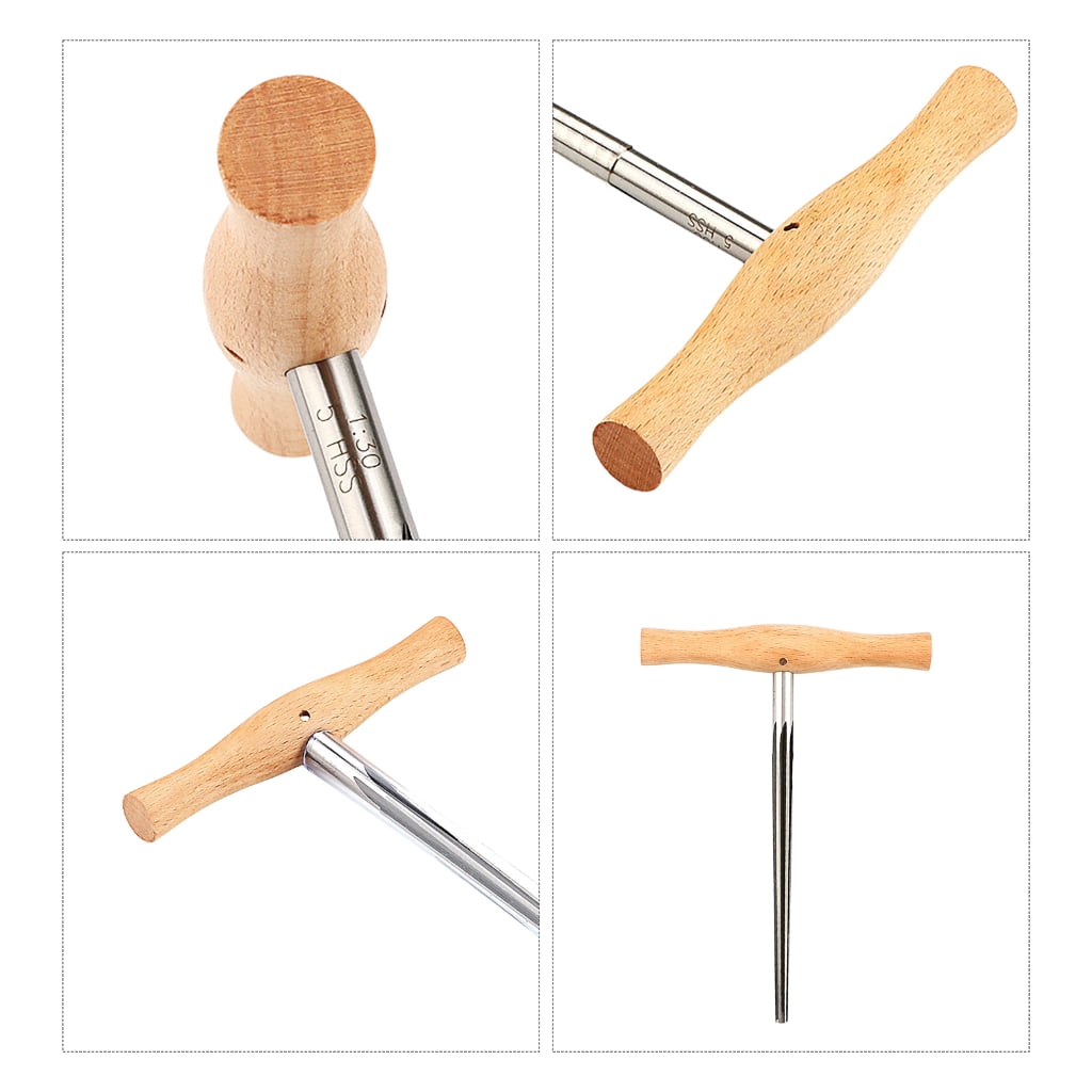 Yokua Violin Peg Hole Reamer 1:30 Taper Violin Making Tool Maintenance Accessories