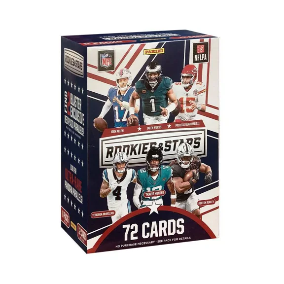 2025 Panini NFL Rookies & Stars Football Trading Card Blaster Box