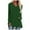 Green women tunic, variant on Tuphregyow Stylish Women's Plus Size Solid Color V-Neck Tunic Top - Long Sleeve Casual Blouse Mint Green XXL