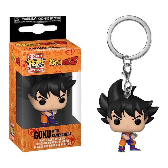 Llavero Figura Coleccionable Funko Pop Dragon Ball Z Goku con Kamehameha