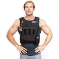 thumbnail image 1 of Chaleco pesado RunMax RunFast rm40p de 5,4 kg a 63,5 kg, negro, 1 of 4