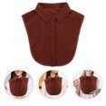 thumbnail image 6 of MRLESS Detachable Blouse False Collar Half Shirt Elegant Collar Shirt Attachment For Women Girls Fake Collar For Work And Casual Wear, 6 of 6