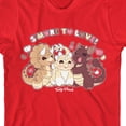 thumbnail image 2 of Tasty Peach S'more To Love Youth Girl's Red Crew Neck Short Sleeve T-shirt-XS, 2 of 7
