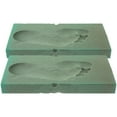 TUIBELYN Foot Impression Foam Box Getting Footprint Foam Box Multiuse