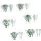 thumbnail image 1 of Enrejado interior de plástico de 36 piezas para plantas en macetas Mini estacas para plantas trepadoras DIY, 1 of 9