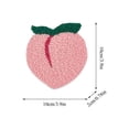 thumbnail image 4 of 6 Set Fruits Punch Needle Coaster Kit, Easy DIY Art Craft for Beginners, Tufted Rug Pads with Complete Tools, 4 of 7