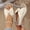 Beige, variant on Women's Fish Mouth Platform Wedge Slippers,Lightweight Comfy Backless Mules Open Toe Non-slip Softsole Boho Beach Sandals Silver 7.5(40)