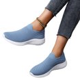 thumbnail image 1 of Las Mujeres Que Caminan Los Zapatos Se Deslizan en Deporte para Correr El (Light 38) Azul, 1 of 8