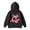 Black, variant on WAYUTE Sweatshirts for Girls Cherry Bow Print Long Sleeve Graphic Hoodies Loose Fit Cute Pullover for Kids Casual Holiday,Pink,Size 2-3 Y