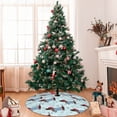 thumbnail image 7 of Sikiie Dachshund Dog Puppy 30-48 inches {designName} Print Christmas Tree Skirt Snowman Xmas Tree Skirt with Edge Christmas Decorations for Holiday Party36", 7 of 7