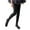 Black, variant on FAIWAD Girls Dance Tights Soft Stretchy Opaque Footed Stockings Girls School Uniform Leggings