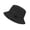 Black, variant on Lightweight Packable Bucket Sun Hat – Quick Dry Nylon Polyester Hat for Men & Women, UV Protection, Outdoor Hiking, Camping, Beach(L/XL - White)