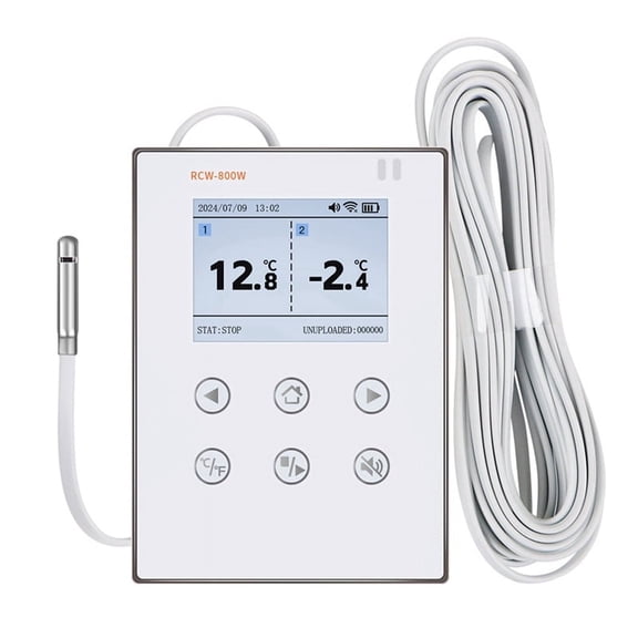 Wireless Real Time Humidity Temperature Data Logger with External Probe Wireless Monitoring for Cold Chain Management