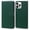 Darkgreen, variant on Dteck for iPhone 12 Pro Max with RFID Blocking Leather Wallet case Credit Card Holder, Flip Folio Book Phone case Shockproof Cover for Women for iPhone 12 Pro Max,Brown