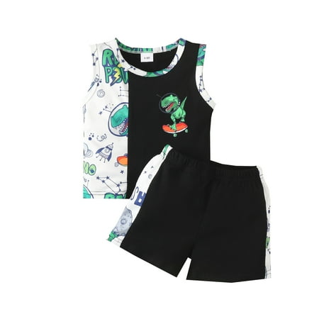 

PEASKJP -And-Toddler-Bodysuits Black 6M
