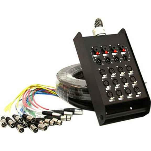 SAXQ-12x4x50 - 12 Channel 50' Snake Cable (XLR & TRS)