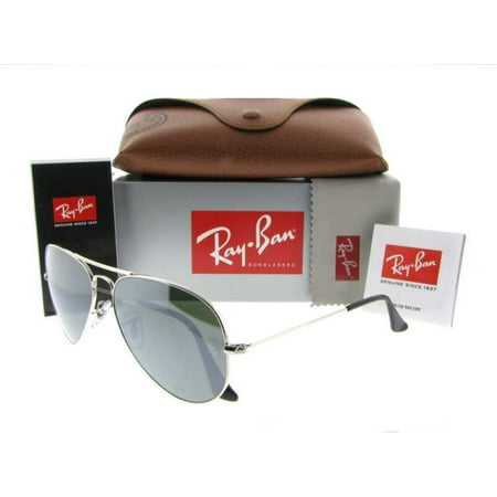Ray Ban RB 3025 003/32 58mm Silver Light Grey Gradient Aviator Sunglasses