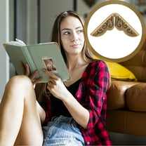 SEWCHICS Antique Style Iron Book Corner Guards for Scrapbooks Home Decor 100pcs