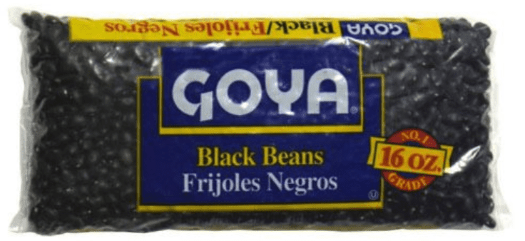 Goya - Black Beans Dry - 16 oz - 4 Pack