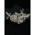 thumbnail image 1 of ISADORA - Pièce de Cheveux "Gauche" Cristalx Complexes Baies et Feuilles en Argent, 1 of 4