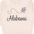 thumbnail image 3 of Inktastic Butterfly Alabama Toddler Sweatshirt, 3 of 4