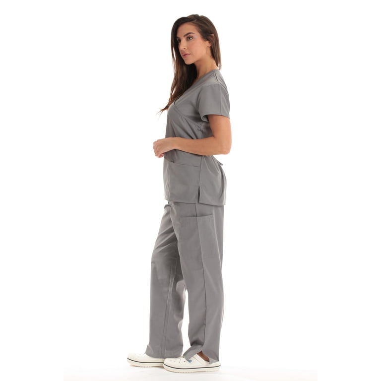 Grey scrubs deals sets
