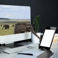 thumbnail image 4 of Adjustable Aluminum Alloy Lazy Foldable Phone Stand Holder for Desk Tablet Live Streaming & Home Use, 4 of 5