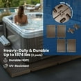 thumbnail image 5 of XtremepowerUS Handi Spa Pad - 2 Pack (8' x 2'8"") Concrete Pad Alternative: Durable, Quick Setup & Easy Installation, Ideal Concrete Substitute Base for Hot Tubs and Spas, 5 of 5