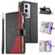 thumbnail image 1 of Funda cartera GANGXUN para OPPO K12x 5G , cuero PU con tarjetero, cremallera, correa de mano, soporte y protección 1405°, 1 of 6