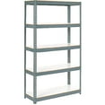 thumbnail image 2 of Global Industrial Extra Heavy Duty Shelving 36Wx24Dx60H 6 Shelves 1500 lbs. Cap. Per Shelf GRY, 2 of 3