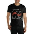 thumbnail image 1 of Friends T-Shirt Noir You're My Lobster, 1 of 3