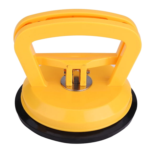 Ventosa de vidrio de placa única, Ventosa de vidrio con extractor de abolladuras únicas de plástico ABS grueso, funcionalidad versátil