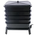 thumbnail image 3 of 5-Tier Worm Compost Bin Kit, 50L Vermicomposter with Accessories, Odor-Free Indoor/Outdoor Food Waste Recycler for Sustainable Gardening, 3 of 8