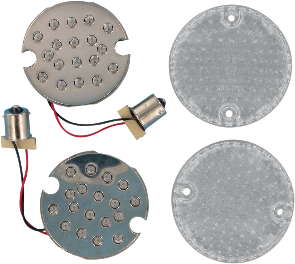 Show Chrome LED Turn Signal Conversion Kit 2 7/8in. Front 101703