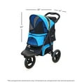 thumbnail image 2 of Gen7Pets G7 Jogger Pet Stroller, Dog Stroller - Cat Stroller, Trailblazer Blue, 2 of 6