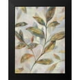 thumbnail image 2 of Nai, Danhui 12x14 Black Modern Framed Museum Art Print Titled - Leafy Flow II, 2 of 5
