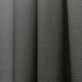 thumbnail image 2 of Nicole Miller New York Sawyer Cotton Blend Grommet Top Light Filtering Curtain Panels, 52"x84", Gunmetal, Set of 2, 2 of 7