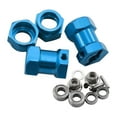 thumbnail image 1 of Xuanheng Hex Adapter Locking Hub Lightweight Conversion Kit 12mm for 1:10 -03 -02 blue, 1 of 8