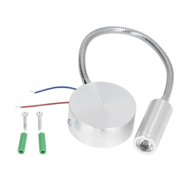 Foco LED Ticfox 3W 4000K Luz de pared de lectura de trabajo Aluminio cuello de cisne
