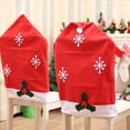 thumbnail image 4 of Bewildely 4 unids/set descubre la versatilidad y la belleza de la colección de fundas para sillas que celebran las fundas navideñas para el Kits de decoración para fiestas, 4 of 4