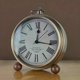 thumbnail image 4 of 1pc Retro Wrought Iron Alarm Clock With Night Light - American Creative Electronic Clock For Home Decor, 4 of 4
