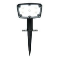 thumbnail image 3 of (2 pack) Mainstays 100 Lumen Solar Powered Color Change LED Spotlight with Mount or Ground Stake Option, Plastic, 3 of 12