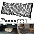 thumbnail image 3 of HLONK Sac de Rangement Universel Réglable en Filet pour Coffre de Voiture, Randonnée, Camping, SUV, Accessoires Intérieurs Arrière, 3 of 5