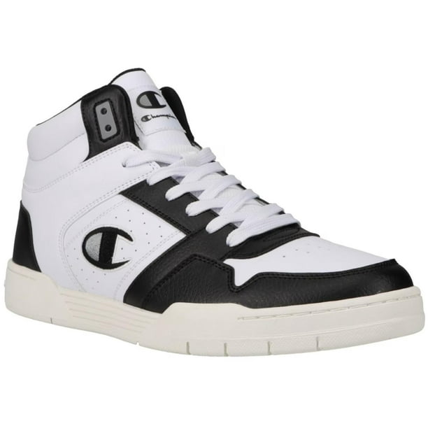 Tenis Champion Court Hi Blanco con Negro para Hombre CAS10258M