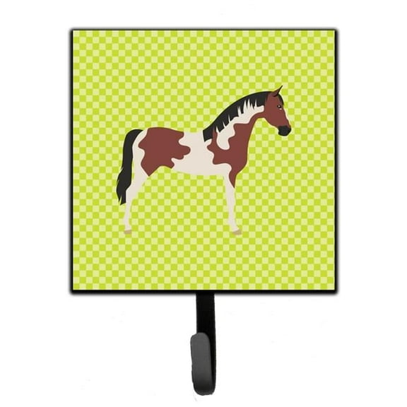 Pinto Horse Green Leash or Key Holder