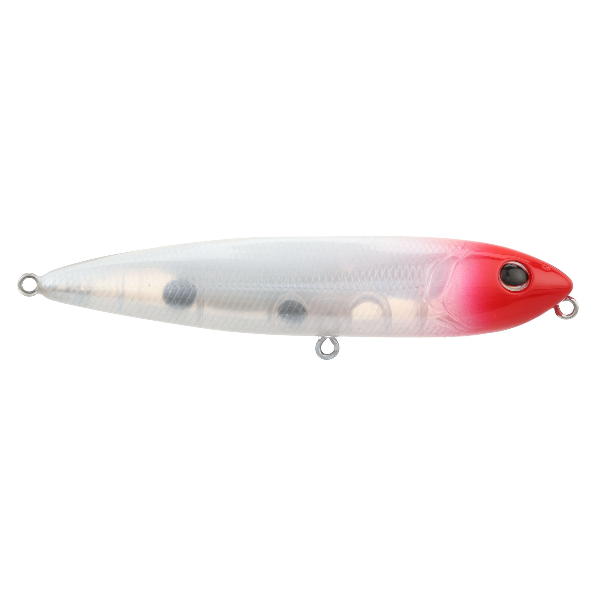 Berkley J-Walker 90 Saltwater, 3.5 in, Topwater Baits, Red Head (1 Count)